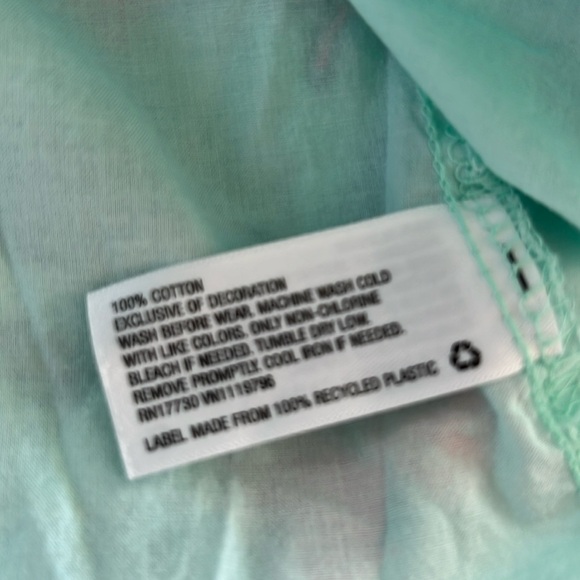 📫BUY 2 for $20📫 Cat&Jack Light Green Flower Print Bright Color skirt sz XL 14/16 - Picture 6 of 6